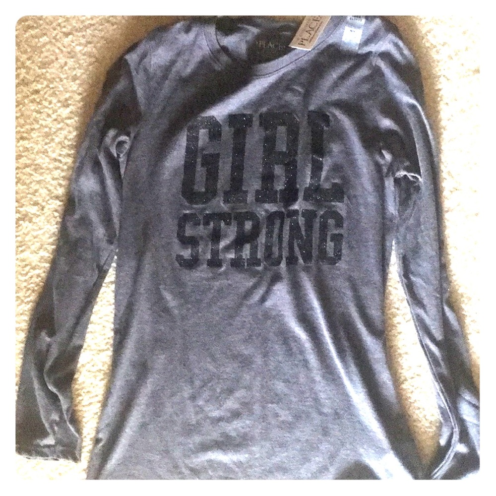 Girls sz 14 long sleeve light fabric shirt